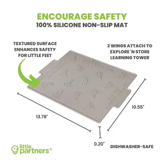 Little Partners Silicone Mat for Explore 'N Store Learning Tower Platform (Single Box) image {4}