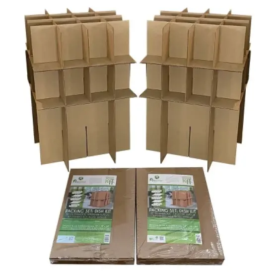 UBMOVE Dish & Glass Partition Insert Kit 4 pack fits in our kitchen boxes image {10}