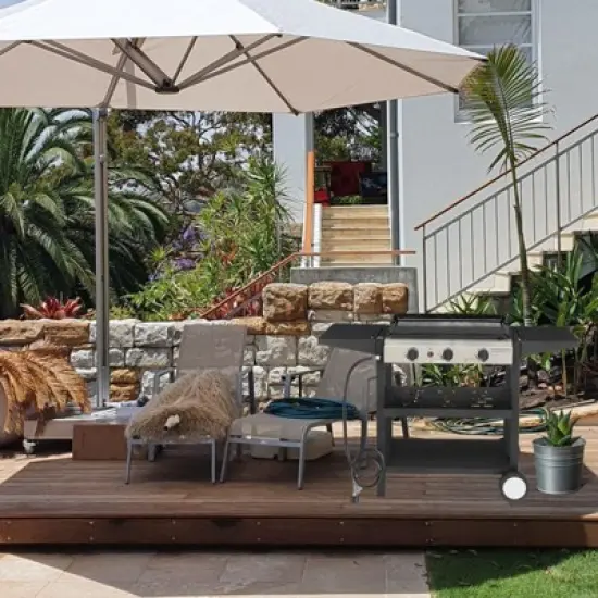 Winado 3-Burner Propane Gas Grill image {3}