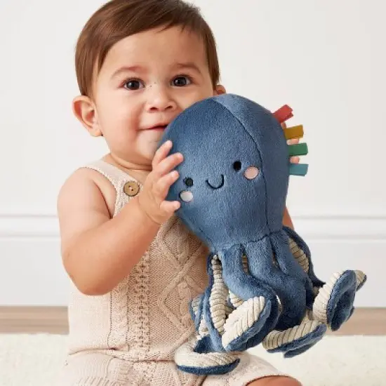 Itzy Ritzy Sweetie Snuggles Plush Stuffed Animal - Octopus image {2}