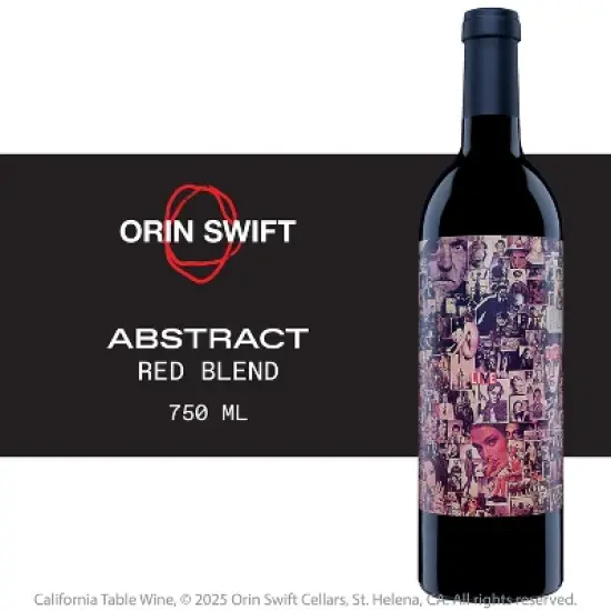 Orin Swift Abstract Red Blend Red Wine - 750ml Bottle image {1}