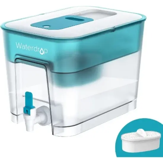 Waterdrop 200-Gallon Long-Life 40-Cup Large Water Filter Dispenser with 1 Filter image {7}