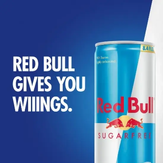 Red Bull Sugar Free Energy Drink - 4pk/8.4 fl oz Cans image {3}