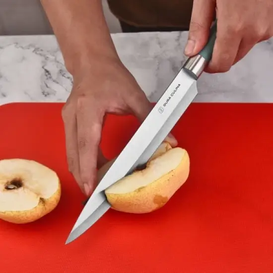 Dura Culina&reg; 14-Piece Kitchen Knife & Flexible Cutting Board Set - Multicolored image {3}