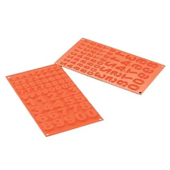 Silikomart Silicone Chocolate Mold, Numbers image {1}