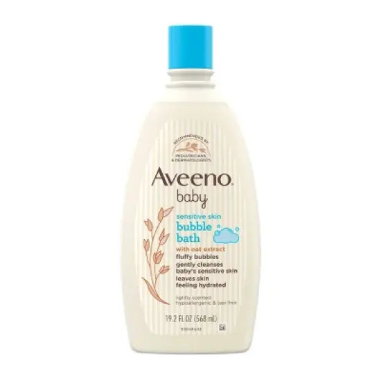 Aveeno Baby Bubble Bath - 19.2 fl oz image {1}