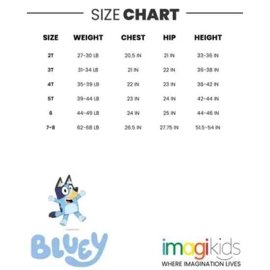 Bluey Fleece Pullover Hoodie Toddler to Little Kid image {6}