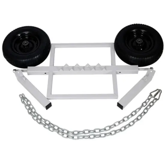 1100LBS Capacity Heavy-Duty Log Dolly Log Holder With 16.5 Inch Penumatic Tire Log Skidder For Wood Transport image {5}