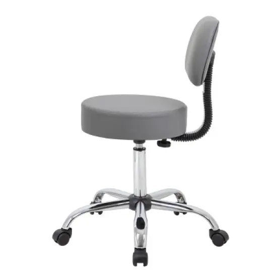 Medical Stool with Back Cushion - Boss Office Products image {5}