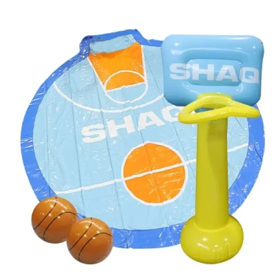SHAQ Basketball Sprinkler Mat Splash Pad for Kids image {6}