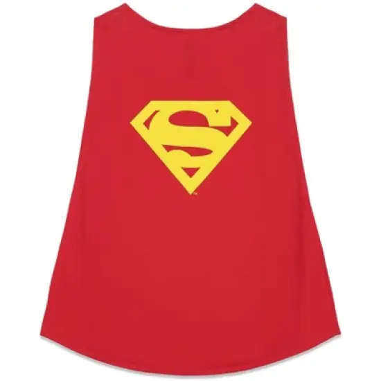 DC Comics Justice League Batman Superman The Flash Costume T-Shirt Capes and Masks Mask 7 Piece Outfit Set Toddler image {2}