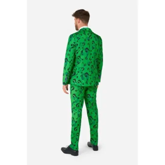 Suitmeister Men's Halloween Suit - The Riddler Costume image {1}