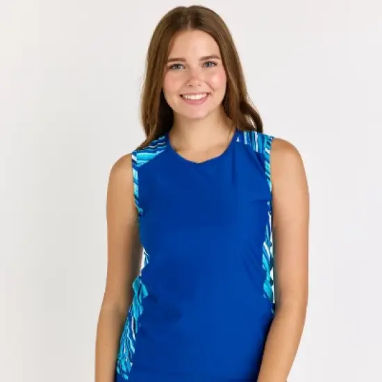 Calypsa - Women's Loose Fit Maya Swim Top image {6}