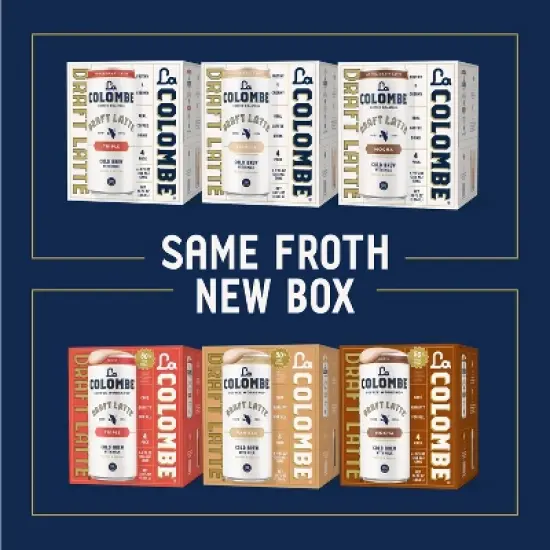 La Colombe Mocha Draft Latte - 4pk/9 fl oz Cans image {5}