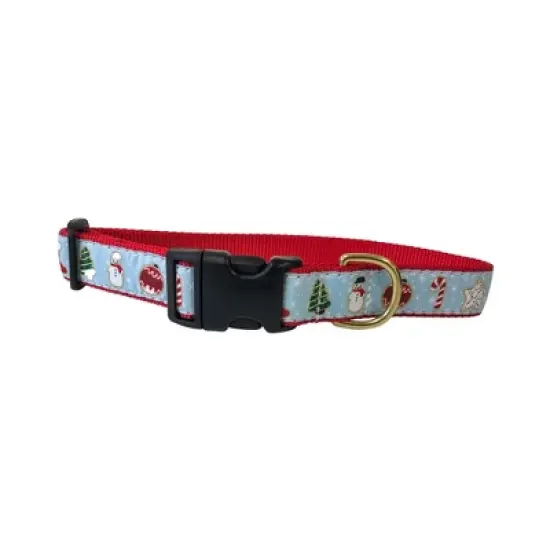 Midlee Christmas Sugar Cookie Dog Collar- Made in The USA image {4}