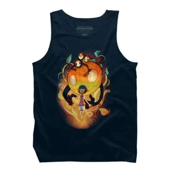 Men's Design By Humans Halloween Spirit By AshenWorks Tank Top image {4}