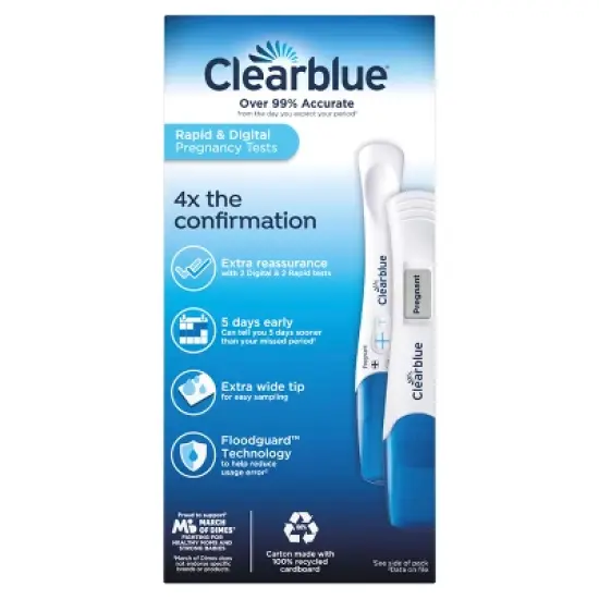 Clearblue Pregnancy Test Combo Pack image {1}