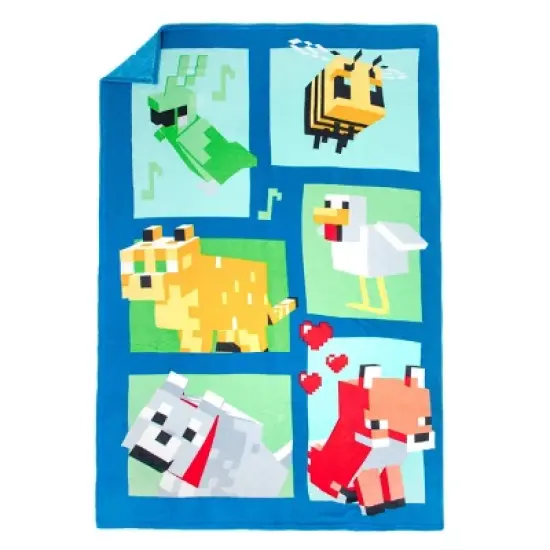 Minecraft Beautiful Day Kids' Blanket image {1}