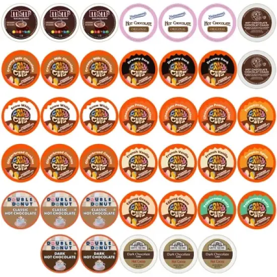 Perfect Samplers Hot Chocolate Best Sellers Pods Sampler Pack image {3}
