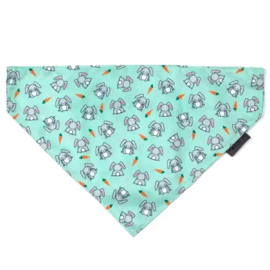 The Worthy Dog Bunnies Slide-On Bandana Collar Accessory image {3}