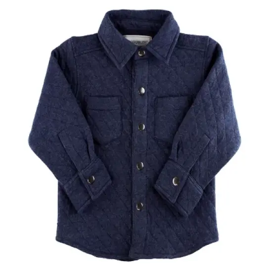 RuggedButts Toddler Boys Quilted Long Sleeve Button Down Shirt image {6}