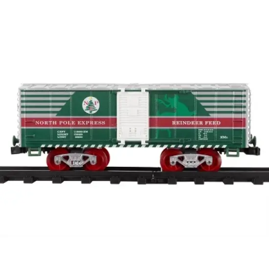Lionel North Pole Express Battery Operated O-Gauge Train Set: 44-Piece Toy Vehicle Playset image {28}