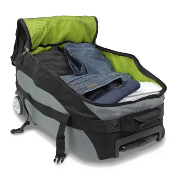 World Traveler Rolite Alpine Upright Style 21-Inch Carry-On Rolling Duffel Backpack image {7}