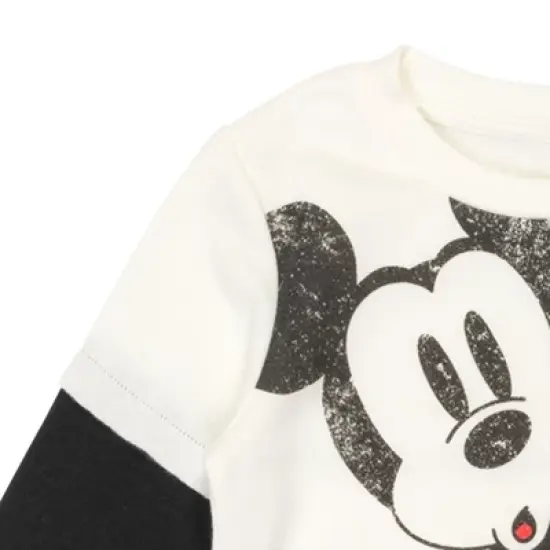 Disney Mickey Mouse Baby Fleece Pullover Sweatshirt and Jogger Pants Infant to Toddler  image {6}