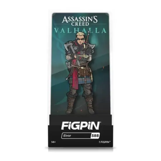 FiGPiN Assassin's Creed Valhalla - Eivor #588 (Target Exclusive) image {1}