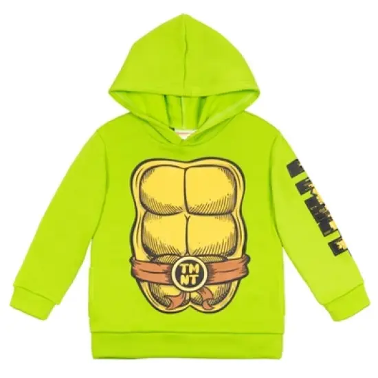  Teenage Mutant Ninja Turtles Donatello Leonardo Michelangelo Raphael Fleece Pullover Hoodie Toddler to Big Kid  image {6}