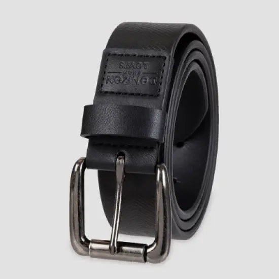 DENIZEN&reg; from Levi's&reg; Men's Embossed Chevron Belt - Black image {1}