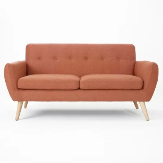 Josephine Mid-Century Modern Petite Sofa - Christopher Knight Home image {10}
