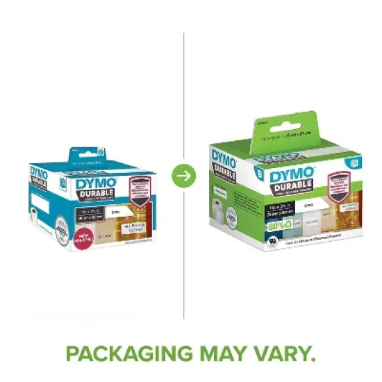 DYMO LW Durable 1933081 Printer Label 1W White image {1}