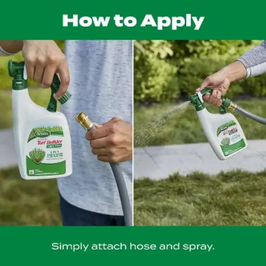 Scotts 32oz Liquid Turf Builder Lawn Food image {4}