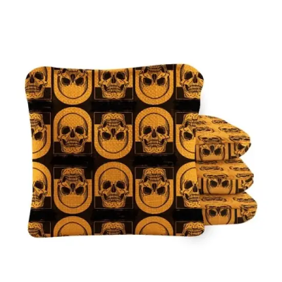 Skip's Garage | Skull Synergy Pro Cornhole Bags (Set of 4) image {4}