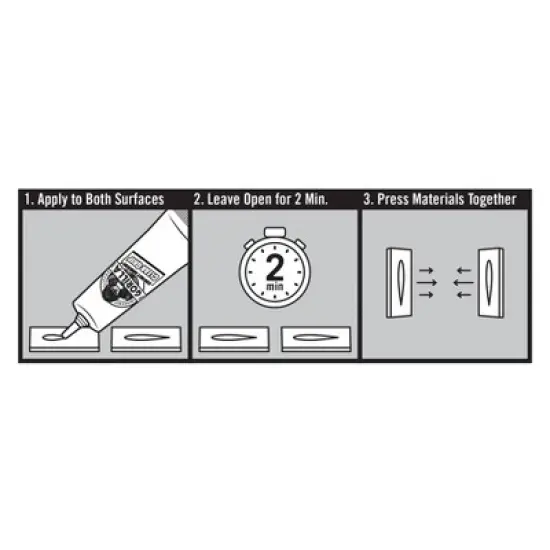 Gorilla 3 fl oz Tube Clear Grip Contact Adhesive image {2}