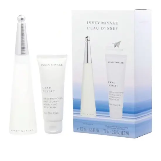 By Issey Miyake Women Calone Edt Spray 3.3 Oz & Body Cream 2.6 Oz (Travel Offer) image {1}