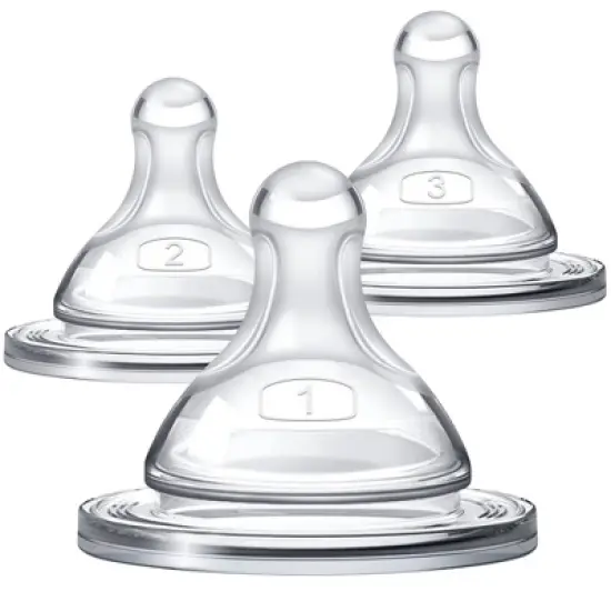 Chicco Duo Deluxe Hybrid Baby Bottle Gift Set with Invinci-Glass Inside/Plastic Outside - Gray - 10pc image {2}