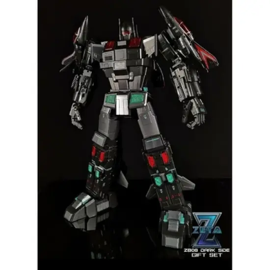ZB-08 Dark Side Superitron Combiner Set of 5 | Zeta Toys Action figures image {3}