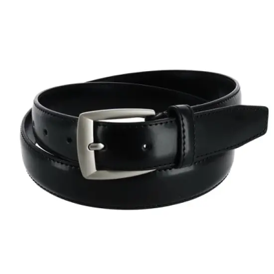 CTM Men's Basic Leather Dress Belt image {2}
