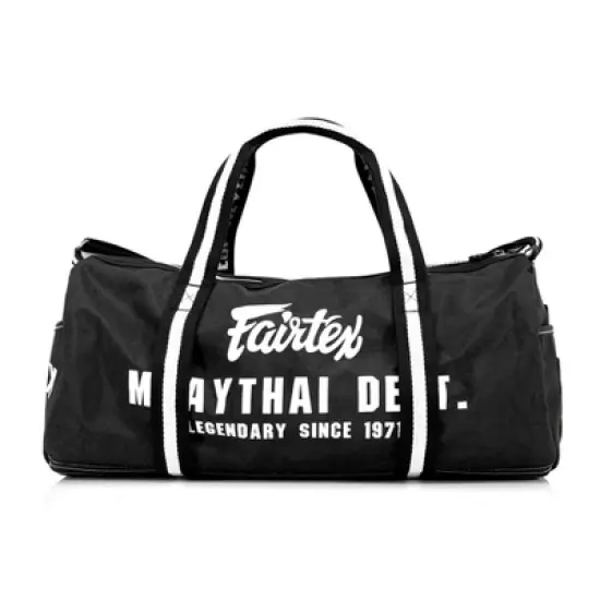 Fairtex BAG9 Retro Style Barrel Gym Bag image {5}