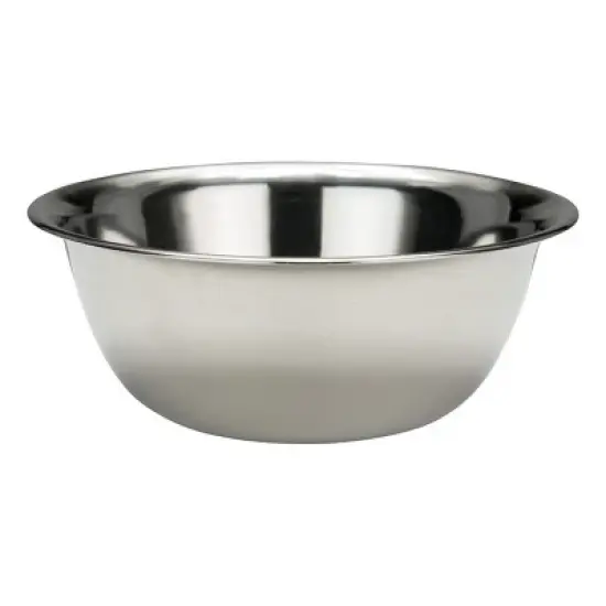 Winco All-Purpose True Capacity Mixing Bowl, Stainless Steel image {3}