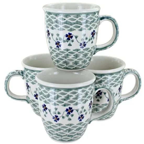Blue Rose Polish Pottery K081 Manufaktura Mug Set image {17}