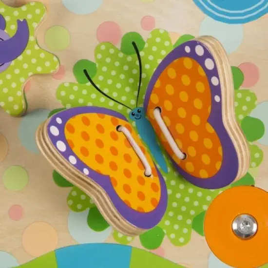 Melissa & Doug First Play Childrens Jungle Wooden Activity Table for Toddlers image {6}