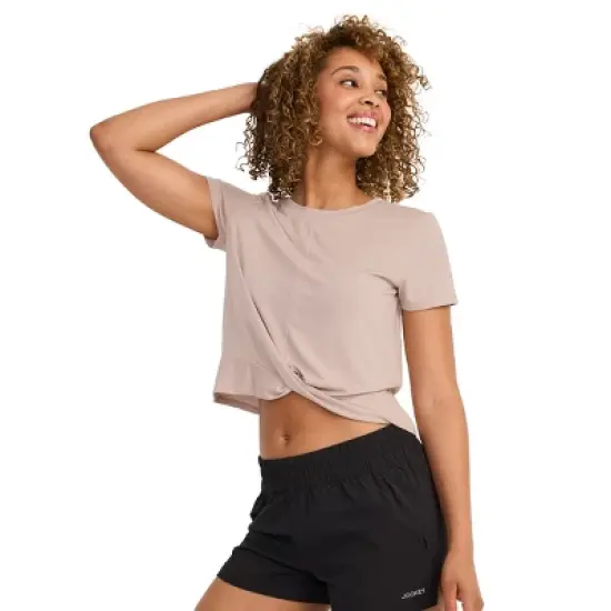 Jockey Women's EVERACTIVE Twist-Front Tee image {5}