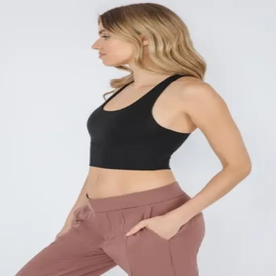 90 Degree By Reflex Womens Lux Racerback Longline Warrior Bra image {1}