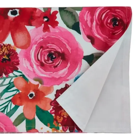 Saro Lifestyle Santa Monica Floral Runner image {1}