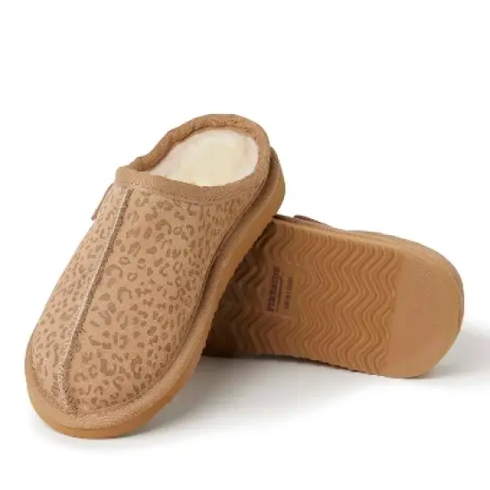 Fireside by Dearfoams Kids Dempsey Genuine Shearling Clog Slipper image {2}