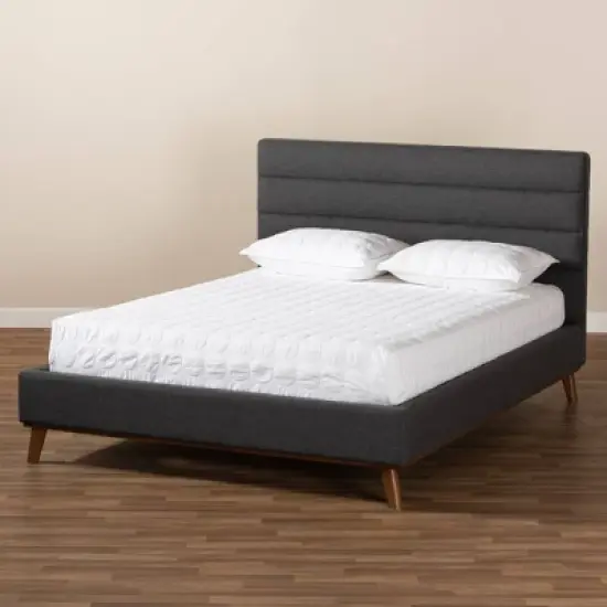 Erlend Platform Bed - Baxton Studio image {2}