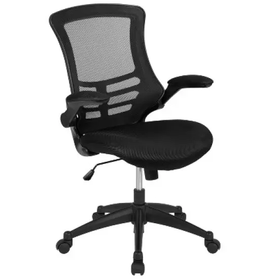 Swivel Task Chair Black - Flash Furniture image {1}